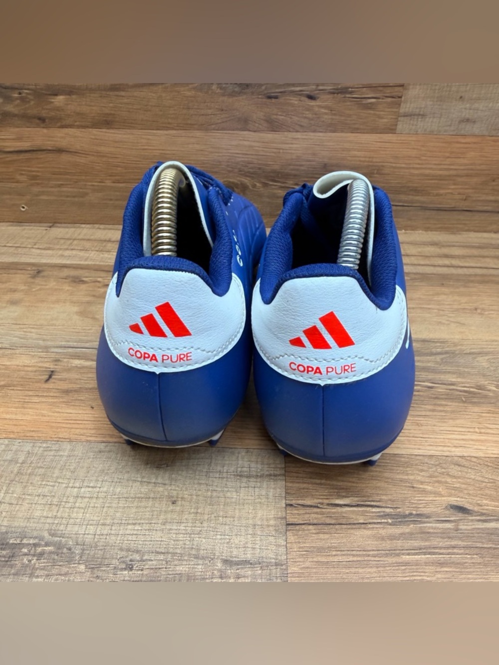adidas Copa Pure 2.1 FG Unisex Shoes Size 9.5 Lucid Blue/Cloud White/Solar - Picture 7 of 8